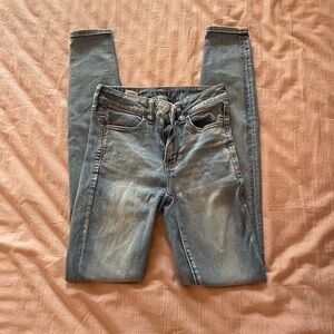 American Eagle Outfitters Light Blue Skinny Jeans